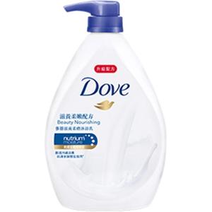 Очищающий гель для душа питательный увлажняющий глубокое очищение поппури 1кг/1кг*2 Dove, Nourishing Softening Shower Gel