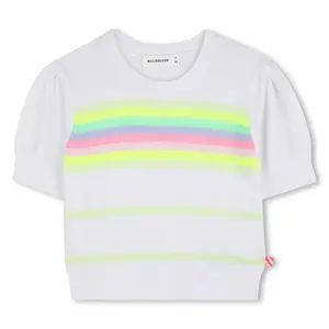 Свитер с коротким рукавом Billieblush U21969, белый