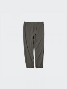 Брюки ультра-эластичные длинные Uniqlo, цвет 57 зеленый