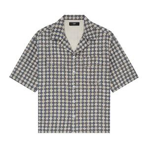 Рубашка Amiri MA Quad Boucle Camp Shirt, Midnight Blue