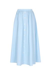 Юбка DreiMaster Klassik Classic Look, пастельный синий