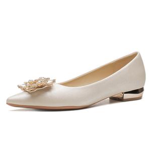Ainer-cat Ainer cat Casual Single Shoes 2.5cm Women's Apricot