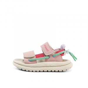 Нескользящие, амортизирующие, износостойкие, дышащие, легкие детские сандалии для детей ST&SAT, розовый/хаки