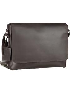 Сумка через плечо Burkely Umhängetasche Vintage Juul Messenger 7917, темно-коричневый