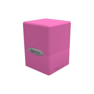 Коробка для карточек Satin Cube – Hot Pink Ultra Pro