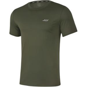 Skechers Футболка Men's Black Forest Green