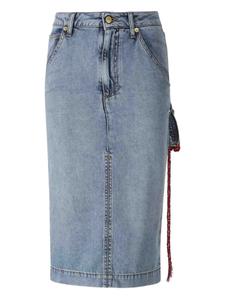 Юбка из денима DARKPARK, синий