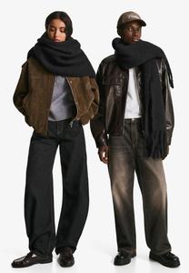 Шарф Bershka PLAIN, Black