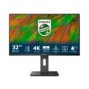 Монитор Philips 32B1N3800, 31.5", 3840×2160, 60 Гц, VA, чёрный