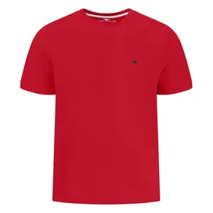 Футболка с коротким рукавом Fynch Hatton Basic, красный