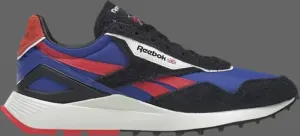 Кроссовки classic leather legacy az 'court blue dynamic red' Reebok, синий