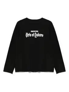 Футболка с логотипом PROTOTYPES, черный