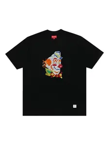 Футболка Clown с пайетками Supreme, черный