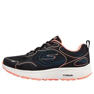 Кроссовки go run consistent 'black neon pink' Skechers, черный