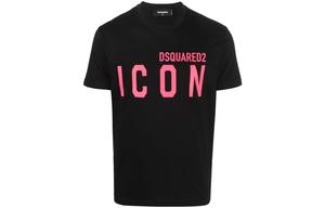 Футболка с принтом Icon Logo DSQUARED 2, черный
