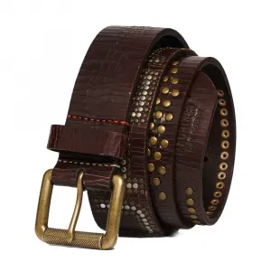 Ремень с логотипом Superry Superdry, коричневый