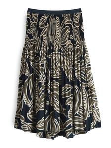 Миди юбка OPUS Ribane tropical, Olive