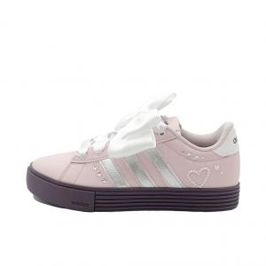 Adidas Кроссовки Daily 4.0 Butterfly Wing Silver Sun, износостойкие, низкие, для скейтбординга, унисекс, розовые