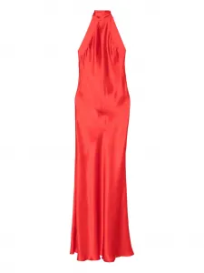 Вечернее платье Oria с вырезом халтер Il Volo, красный