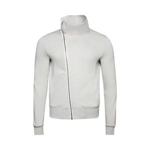Толстовка Rick Owens Asymmetrical Zippered Sweatshirt, Pearl