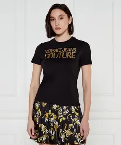 Футболка Slim fit Versace Jeans Couture, черный