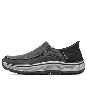 Кроссовки slip-ins remaxed fenick 'grey black' Skechers, серый
