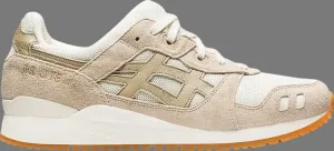 Кроссовки gel lyte 3 og 'monozukuri pack - wood crepe' Asics, пломбир