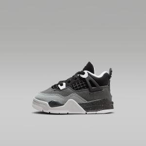 Кроссовки для малышей Air Jordan 4 Retro 'Fear', черный