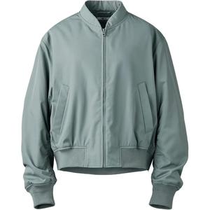 Куртка-бомбер Uniqlo женская, 53 бледно-зеленый