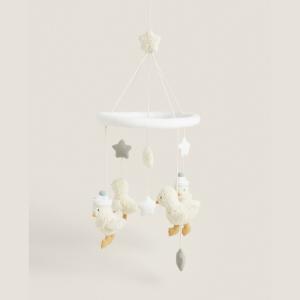 Мобиль Zara Home Ducks Cot Decoration, белый/желтый/серый