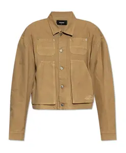 Куртка с карманами Dsquared2, бежевый