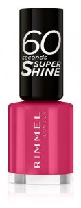 Лак для ногтей Rimmel 60 Seconds Super Shine, оттенок 323 Funtime Fuchsia 8 мл