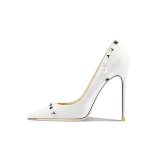 Тонкий каблук Высокие каблуки Женские Белые Suyymakk