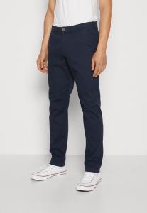 Брюки из парусины INDICODE JEANS, темно-синие