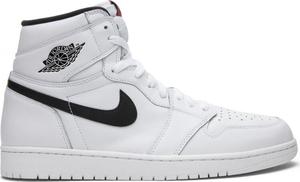 Кроссовки Air Jordan 1 Retro High OG Premium Yin Yang, белый