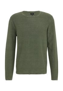 Хлопковый свитер Qs, зеленый