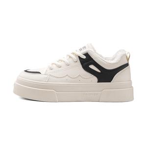 GAISIMA Скользоустойчивые мужские низкие скейтерские кроссовки с флисовой подкладкой бежево-черные, цвет Beige Black Fleece-Lined