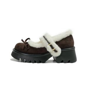 Туфли Мэри Джейн женские Earl Cat, Coffee