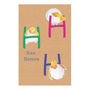 Фреска Komar ABC Animal H, разноцветный