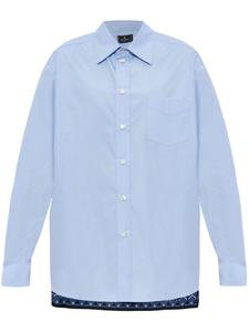 Рубашка с принтом пейсли ETRO, синий