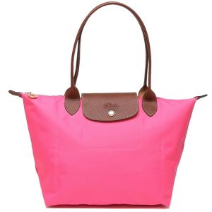 Сумка Le Pliage из телячьей кожи Дампинг на одно плечо Маленький размер Женская Розовая LONGCHAMP