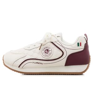 Женские повседневные кроссовки Balance Abrasion Resistant Low top HUANQIU, бежевый