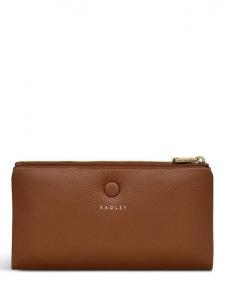 Кожаный бумажник Mallow Street большой bifold Radley, Saddle