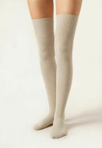 Носки Calzedonia Over-the-knee socks, Nude/Mottled Beige