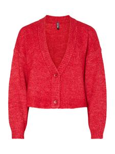 Вязаный кардиган PIECES PCJIMMA, кроваво-красный