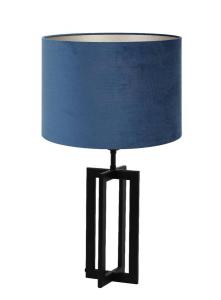 Настольная лампа Light & Living Mace/Velours, черный - синий