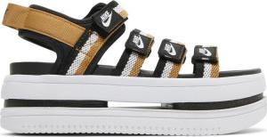 Сандалии Nike Wmns Icon Classic Sandal 'Black Metallic Gold', черный