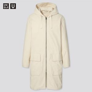 Пальто унисекс Uniqlo U, 30 кремовый