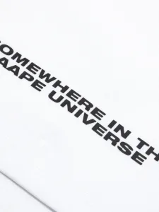 Футболка с круглым вырезом Aape By A Bathing Ape, белый