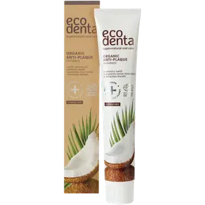 Зубная паста против зубного камня с кокосовым маслом и цинковой солью, 75 мл Ecodenta Cosmos organic